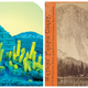 Left: The American blue mountain made by Duncan Hines Blue Cake Mix (Barbara Ciurej and Lindsay Lochman) Right: Tutocanula, or El Capitan, Yosemite Valley (Getty’s Open Content Program/Carleton Watkins)